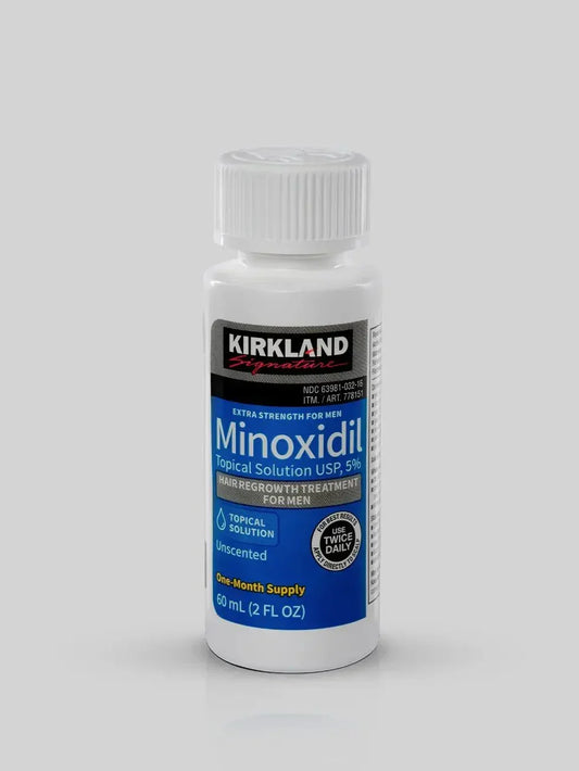 Minoxidil Kirkland 5% LP - 1 Frasco + Conta Gotas